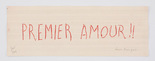 Louise Bourgeois. Premier Amour!! 2006