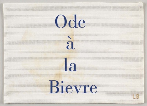 Louise Bourgeois. Ode à la Bièvre. 2004