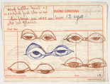 Louise Bourgeois. Eye Piece: 12 Eyes. 1996