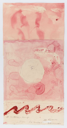 Louise Bourgeois. Untitled, no. 1 of 5, from the series, Le Matin Rouge. 2009