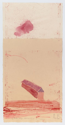 Louise Bourgeois. Untitled, no. 5 of 5, from the series, Le Matin Rouge. 2009