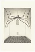 Louise Bourgeois. Spider, plate 11 of 11, from the illustrated book, He Disappeared into Complete Silence, second edition. 2005