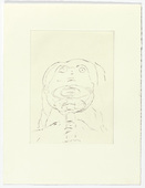 Louise Bourgeois. Untitled, plate 3 of 9, from the portfolio, The View from the Bottom of the Well. 1995