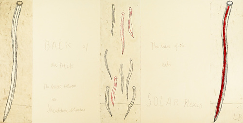 Louise Bourgeois. Untitled, no. 3 of 11, from the series, Extreme Tension. 2007