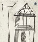 Louise Bourgeois. Plate 4 of 11, from the illustrated book, He Disappeared into Complete Silence, second edition. 2005