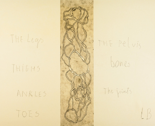 Louise Bourgeois. Untitled, no. 7 of 11, from the series, Extreme Tension. 2007