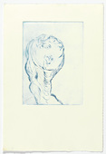 Louise Bourgeois. Untitled, plate 6 of 9, from the portfolio, The View from the Bottom of the Well. 1995