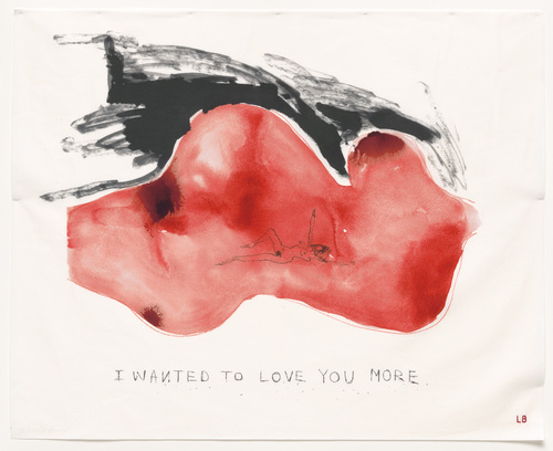 Louise Bourgeois with Tracey Emin. Do Not Abandon Me. 2009-2010
