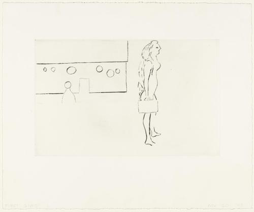 Louise Bourgeois. Untitled, plate 7 of 14, from the portfolio, Autobiographical Series. 1993