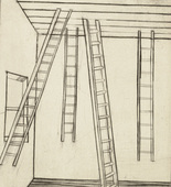 Louise Bourgeois. Plate 8 of 9, from the illustrated book, He Disappeared into Complete Silence, first edition. 1947
