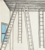 Louise Bourgeois. Plate 8 of 11, from the illustrated book, He Disappeared into Complete Silence, second edition. 2005