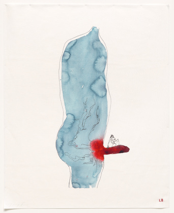 Louise Bourgeois with Tracey Emin. A Million Ways to Cum, no. 2 of 16, from the series, Do Not Abandon Me. 2009-2010