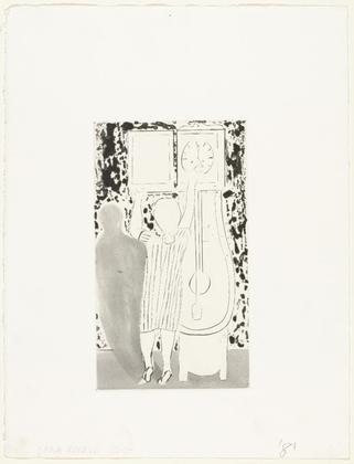 Louise Bourgeois. Untitled, plate 4 of 14, from the portfolio, Autobiographical Series. 1994