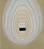 Louise Bourgeois. Untitled, no. 7 of 8, from the puritan: triptych set #11 of 12. 1990-1997