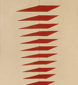 Louise Bourgeois. Untitled, no. 4 of 8, from the puritan: triptych set #11 of 12. 1990-1997