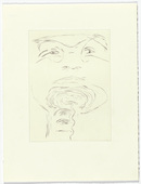 Louise Bourgeois. Untitled, plate 5 of 9, from the portfolio, The View from the Bottom of the Well. 1995