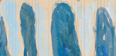 Louise Bourgeois. Blue Ocean Blue Sky. 2009