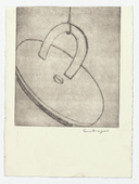Louise Bourgeois. Untitled, plate 9 of 9, from the portfolio, The View from the Bottom of the Well. 1996