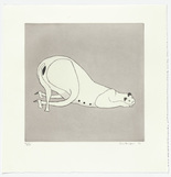 Louise Bourgeois. Untitled, plate 1 of 5, from the illustrated book, and plate 1 of 7, from the portfolio, Metamorfosis. 1997