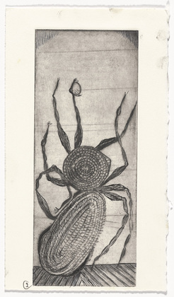 Louise Bourgeois. Untitled, plate 1 of 9, from the illustrated book, Ode à Ma Mère. 1995