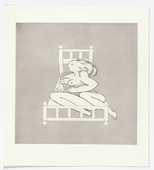 Louise Bourgeois. Untitled, plate 2 of 5, from the illustrated book, and plate 2 of 7, from the portfolio, Metamorfosis. 1997