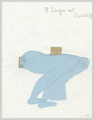 Louise Bourgeois. Three Hinges Set. 1986