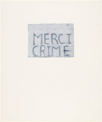 Louise Bourgeois. Merci Crime. 1994