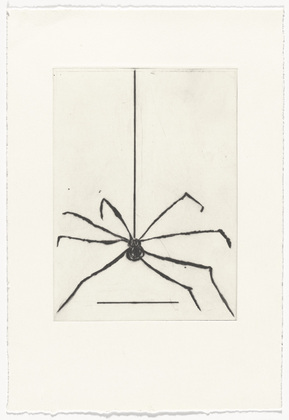 Louise Bourgeois. Untitled, plate 5 of 9, from the illustrated book, Ode à Ma Mère. 1995
