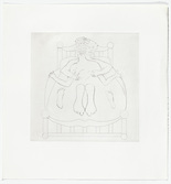 Louise Bourgeois. Untitled, plate 6 of 7, from the portfolio, Metamorfosis. 1997