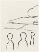 Louise Bourgeois. Untitled (Study for Institution). 1989