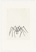 Louise Bourgeois. Untitled, plate 7 of 9, from the illustrated book, Ode à Ma Mère. 1995