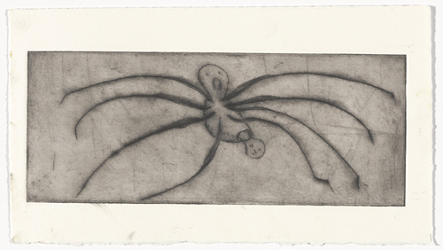 Louise Bourgeois. Untitled, plate 9 of 9, from the illustrated book, Ode à Ma Mère. 1995