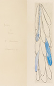 Louise Bourgeois. Untitled, plate 2 of 5, from the illustrated book, Duration and Intensité. 2007