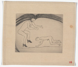 Louise Bourgeois. Untitled, plate 5 of 5, from the series, The Laws of Nature. c. 2003