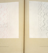 Louise Bourgeois. Untitled, plates 15 and 16 of 18 (diptych), from the illustrated book, One's Sleep (3). 2003