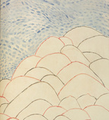 Louise Bourgeois. Landscape, plate 18 of 18, from the illustrated book, One's Sleep (3). 2003