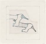Louise Bourgeois. Untitled (Study for Untitled, plate 4 of 5, from the illustrated book, and plate 4 of 7, from the portfolio, Metamorfosis). 1997