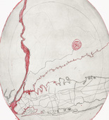 Louise Bourgeois. Map of Connecticut and Long Island. 2001