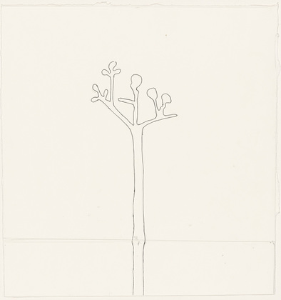 Louise Bourgeois. Study for The Ainu Tree. 1999
