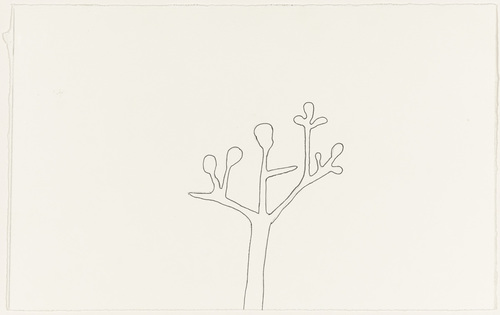 Louise Bourgeois. Study for The Ainu Tree. 1999