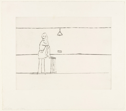 Louise Bourgeois. Empty Nest, plate 6 of 14, from the portfolio, Autobiographical Series. 1993
