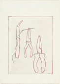Louise Bourgeois. La Réparation, plate 3 of 7, from the portfolio, La Réparation. 2001