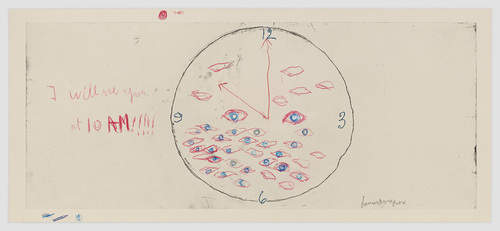 Louise Bourgeois. I Will See You at 10 AM!!!!! 2006