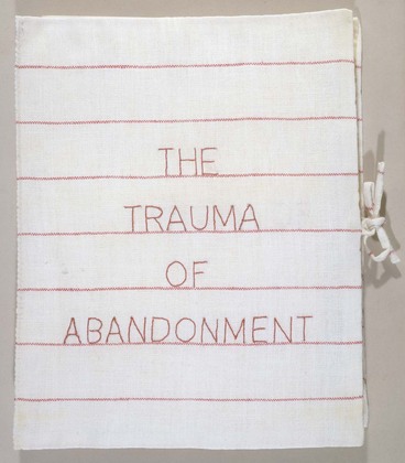 Louise Bourgeois. The Trauma of Abandonment, cover. 2006