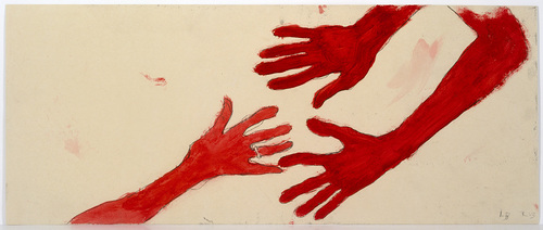 Louise Bourgeois. Untitled (no. 18) in 10 AM Is When You Come to Me (set 2), from the series of installation sets (1-10). 2006