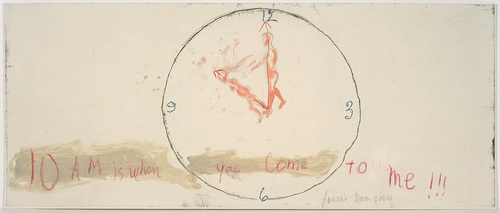 Louise Bourgeois. Untitled (no. 19) in 10 AM Is When You Come to Me (set 8), from the series of installation sets (1-10). 2006