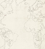 Louise Bourgeois. Map of the Western Hemisphere. 1996
