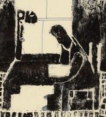 Louise Bourgeois. Man Reading. 1940-1944