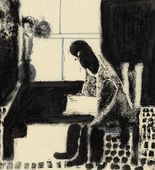 Louise Bourgeois. Man Reading. 1940-1944