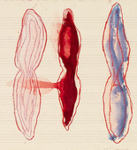 Louise Bourgeois. Untitled, no. 18, in Nothing to Remember (set 4), from the series of folio sets (1-6). 2004-2006